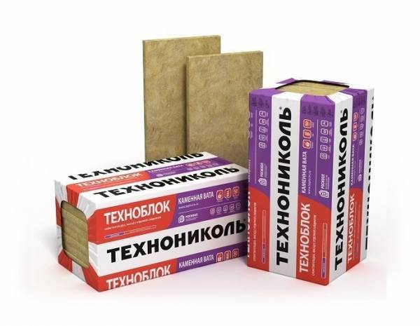 Утеплитель ТЕХНОБЛОК СТАНДАРТ Технониколь </br>40-50 кг/м3, 10х60х120